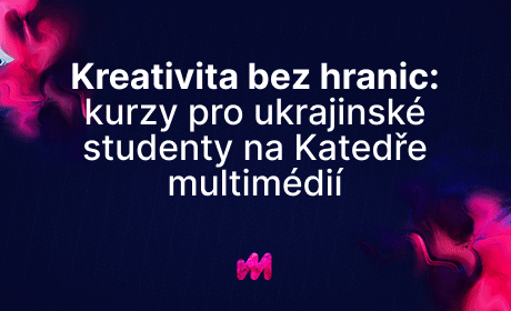 Kreativita bez hranic: kurzy pro ukrajinské studenty na Katedře multimédií
